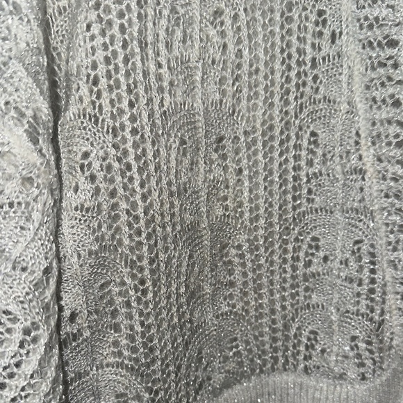 Splendid Heather‎ Gray Women's Knit Cardigan - Picture 5 of 10